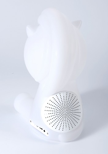 BIGBEN Luminus Lampka nocna LED z bezprzewodowym głośnikiem bluetooth – Jednorożec