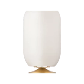 Kooduu  Lampa LED Atmos Brass z wbudowanym głośnikiem Bluetooth oraz chłodzirka na napoje, Mosiądz  3w1