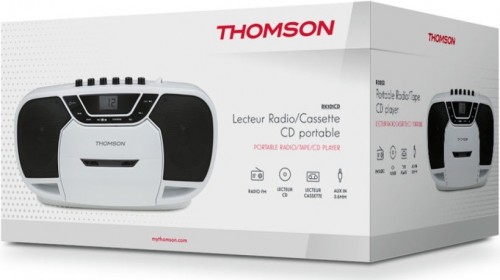 Przenośny radiomagnetofon z odtwarzaczem CD Thomson RK101CD / Boombox