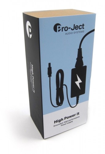 Pro-Ject High Power It Zasilacz + kabel Zasilacz DC na 15 V z uziemieniem. Do gramofonów Pro-Ject.