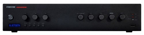 Fonestar PROX-120Z - Amplituner / wzmacniacz PA 100 V na 3 strefy z 120 W RMS, Bluetooth, USB i radiem FM.