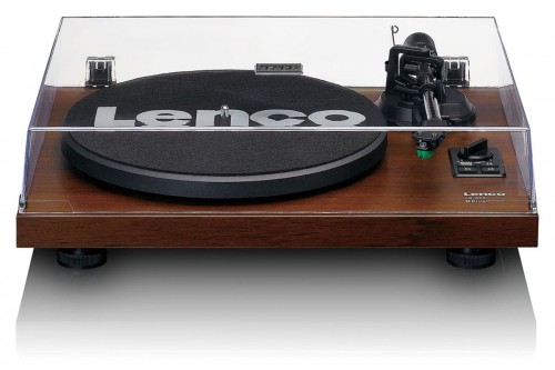Gramofon Lenco LS-600WA (orzech) + głośniki Zestaw HiFi