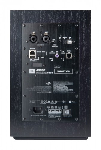 4305P Czarny Aktywne monitory 2 x 150 W, DAC, streaming, MQA, BT, AirPlay