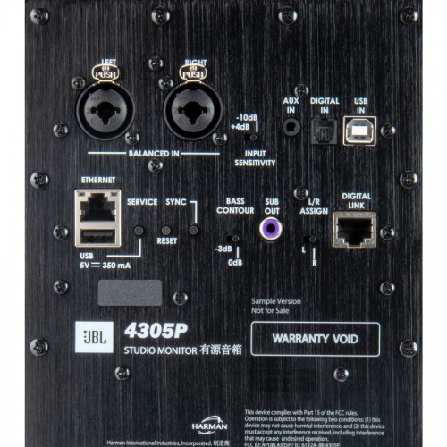 4305P Czarny Aktywne monitory 2 x 150 W, DAC, streaming, MQA, BT, AirPlay