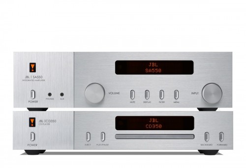 JBL SA550 Classic wzmacniacz stereo + JBL CD350 Classic odtwarzacz CD - wysokiej jakości zestaw stereo!