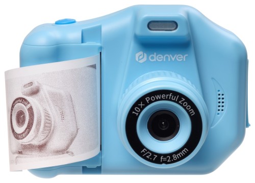 Aparat fotograficzny z drukarką termiczną dla dzieci Denver  KPC-1370BU Niebieski