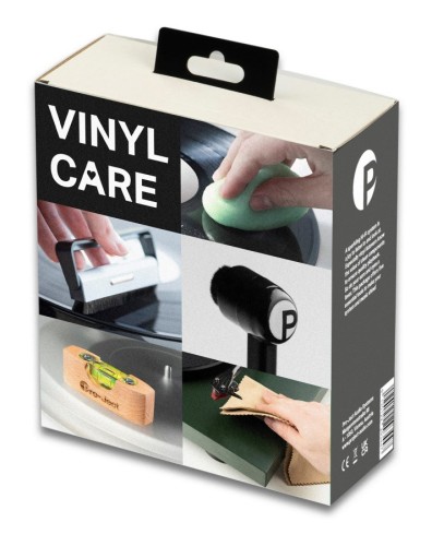 Kompleksowy zestaw do czyszczenia płyt winylowych  Pro-Ject Vinyl Care Set - Brush It + Clean It + Vinyl Clean + level it + cloth it