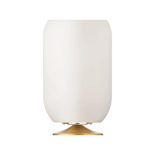 Kooduu - Lampa LED Atmos Brass z wbudowanym głośnikiem Bluetooth oraz chłodzirka na napoje, Mosiądz - 3w1
