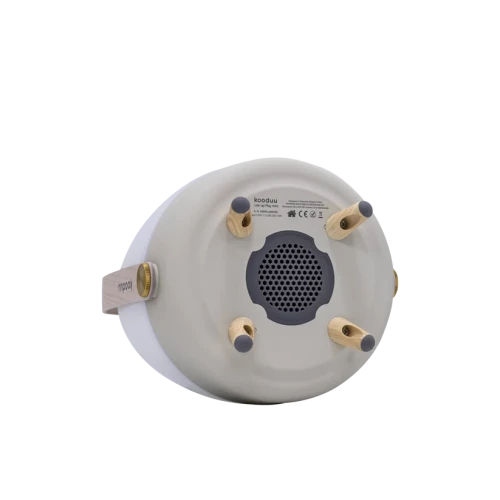 Kooduu - Lampa LED Lite-up z wbudowanym głośnikiem Bluetooth (sound by JBL), Piasek