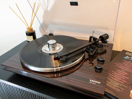 Stabilizator płyty do gramofonu LENCO TTA-076SI, Chromowany