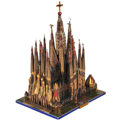 Puzzle Metalowa 3D Sagrada Familia Hiszpania
