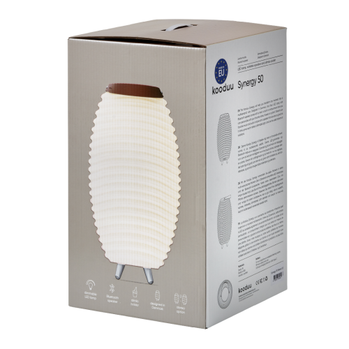 Kooduu - Lampa Synergy 50 z oświetleniem LED, wbudowanym głośnikiem Bluetooth oraz chłodziarka na napoje - 3w1