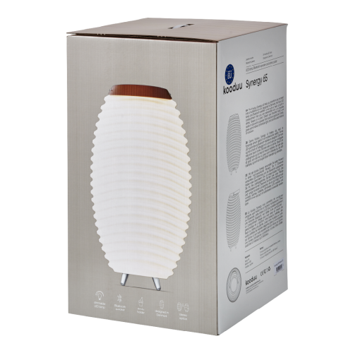 Kooduu - Lampa Synergy 65 z oświetleniem LED wbudowanym głośnikiem Bluetooth oraz chłodziarka na napoje - 3w1