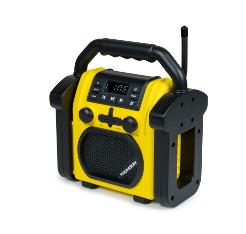Thomson WKR50BT - wodoodporne, robocze radio FM z Bluetooth