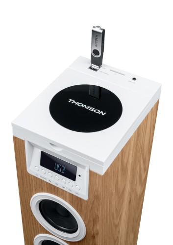 Thomson DS121CD - wieża multimedialna z CD, Bluetooth, USB, FM