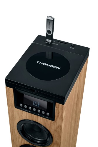 Thomson DS122CD - wieża multimedialna z CD, Bluetooth, USB, FM