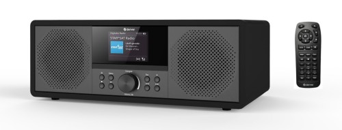 Denver MIR-270B - Mikrowieża z radiem DAB+/FM/internetowym czarna