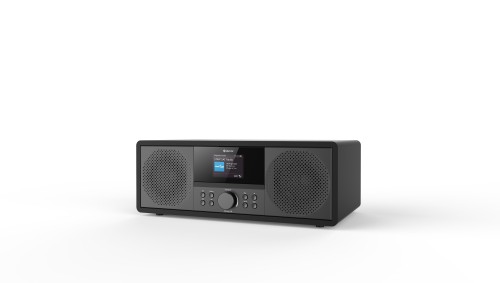 Denver MIR-270B - Mikrowieża z radiem DAB+/FM/internetowym czarna