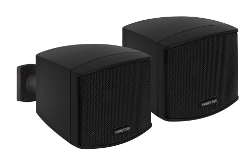 Fonestar CUBE-62 - Para kompatkowych głośników, seria CUBE. 25 W max, 12 W RMS @ 8 Ω, 1 x 2 1/2\, 150-20 kHz