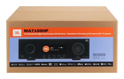 JBL MA7100HP AMPLITUNER KINA DOMOWEGO SIECIOWY 7.2 125 W 8K Wi-Fi Bluetooth Dolby Atmos