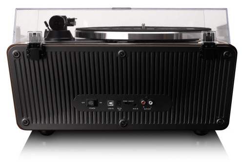 Lenco LS-470WA - Gramofon Hi-Fi z głośnikami i Bluetooth