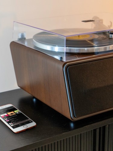 Lenco LS-470WA - Gramofon Hi-Fi z głośnikami i Bluetooth