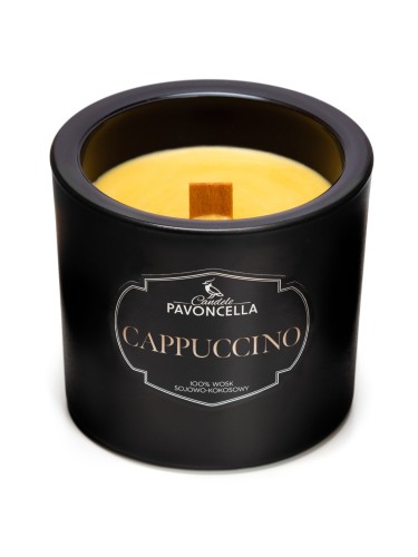 Naturalna świeczka Pavoncella o zapachu Cappuccino 170g