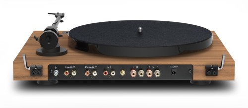 Pro-Ject JukeBox E1 + OM5e  Gramofon, System all-in-one / Plug and Play z Bluetooth, orzech