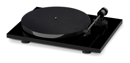 Pro-Ject E1 BT + OM5e Gramofon Plug & Play Hi-Fi, Bluetooth, czarny