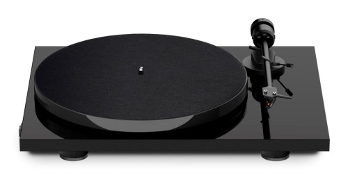 Pro-Ject E1 BT + OM5e Gramofon Plug & Play Hi-Fi, Bluetooth, czarny