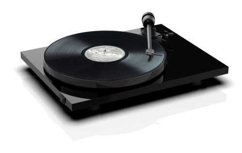 Pro-Ject E1 BT + OM5e Gramofon Plug & Play Hi-Fi, Bluetooth, czarny