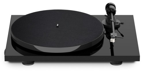 Gramofon  Pro-Ject E1 z wkładką Audio-Technica AT3600L Czarny połysk