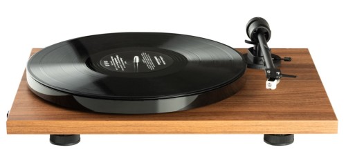 Gramofon  Pro-Ject E1 z wkładką Audio-Technica AT3600L Orzech