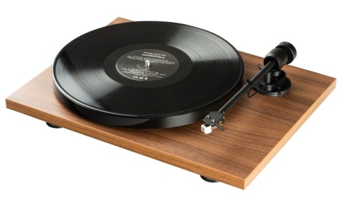 Gramofon  Pro-Ject E1 z wkładką Audio-Technica AT3600L Orzech