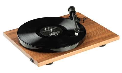 Gramofon  Pro-Ject E1 z wkładką Audio-Technica AT3600L Orzech