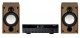 Zestaw audio ST3 - Amplituner Hi-Fi 2x30W Bluetooth / Radio FM / USB Fonestar AS-3030 + Kolumny AQ Tango 93 ORZECH