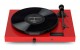 Pro-Ject JukeBox E1 + piano OM5e  Gramofon, System all-in-one / Plug and Play z Bluetooth, czerwony