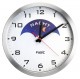 Fysic FK150 -  Duży zegar analogowy w aluminiowej obudowie, wyświetlacz dzień/noc