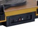 Denver VPL-230 - Gramofon z wbudowanymi głośnikami, Bluetooth, USB i gniazdem kart SD i MP3, orzech