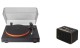 Gramofon JBL Spinner BT + JBL Authentics 200 Domowy zestaw w stylu retro, Wi-Fi, Bluetooth