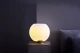Kooduu - Lampa LED Sphere Brass z wbudowanym głośnikiem Bluetooth oraz chłodzirka na napoje, Mosiądz - 3w1
