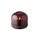 Kooduu - Lampa oliwna i świecznik LED Glow 08, Purpurowy - 2w1