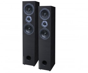Obrazek dla: Acoustique Quality AQ LABRADOR 38 Precyzyjny dwudrożny audiofilski system głośnikowy w układzie D’Appolito Czarny mat