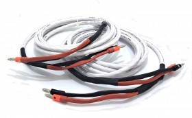 Acoustique Quality SLiPDB 16/4 (biały) Zestaw kabli głośnikowych HiFi, wykonany z przewodów marki Audioquest DŁUGOŚĆ 5 metrów