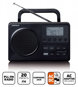 Lenco MPR035  Radio FM z cyfrowym tunerem