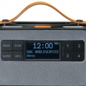 Lenco PDR065BK  Radio DAB+/FM z Bluetooth i bazą ładującą