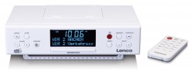 Lenco KCR190WH  Radio kuchenne FM/DAB z Bluetooth