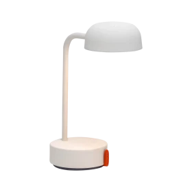 Kooduu  Lampa stołowa ładowalna Fokus,  Mętna biel