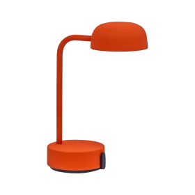 Kooduu  Lampa stołowa ładowalna Fokus, Pomarańczowy