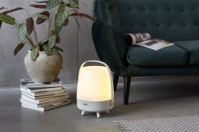 Kooduu  Lampa LED Liteup Play 2.0 z wbudowanym głośnikiem Bluetooth (sound by JBL), Piasek
